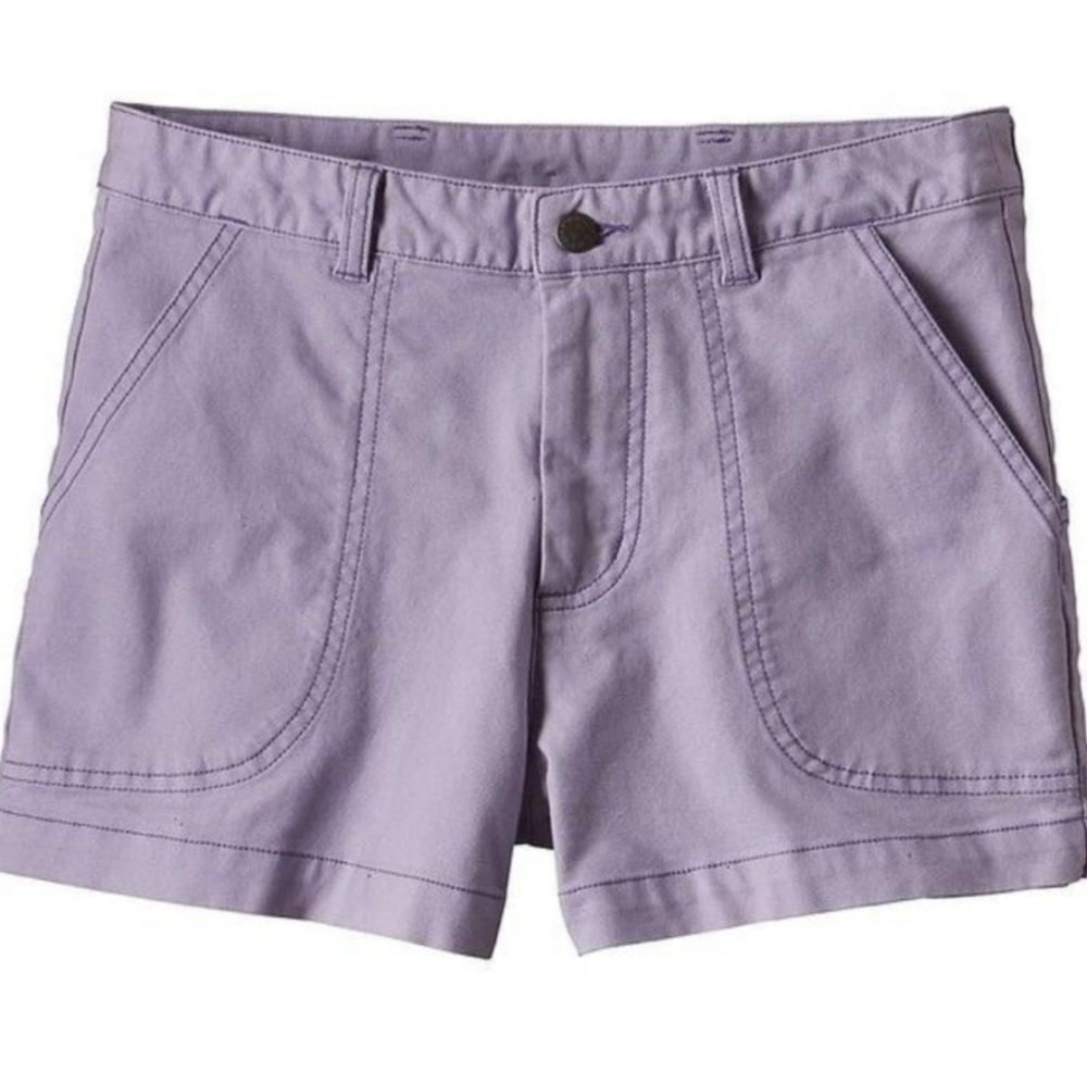 Patagonia | Organic Cotton Stand Up Shorts Purple
